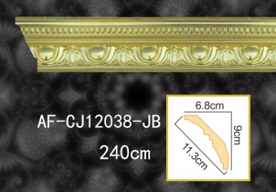 彩金角线贴金箔 AF-CJ12038-JB